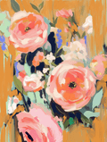 Beneath Apricot Skies Art Print – Warm & Serene Wall Decor