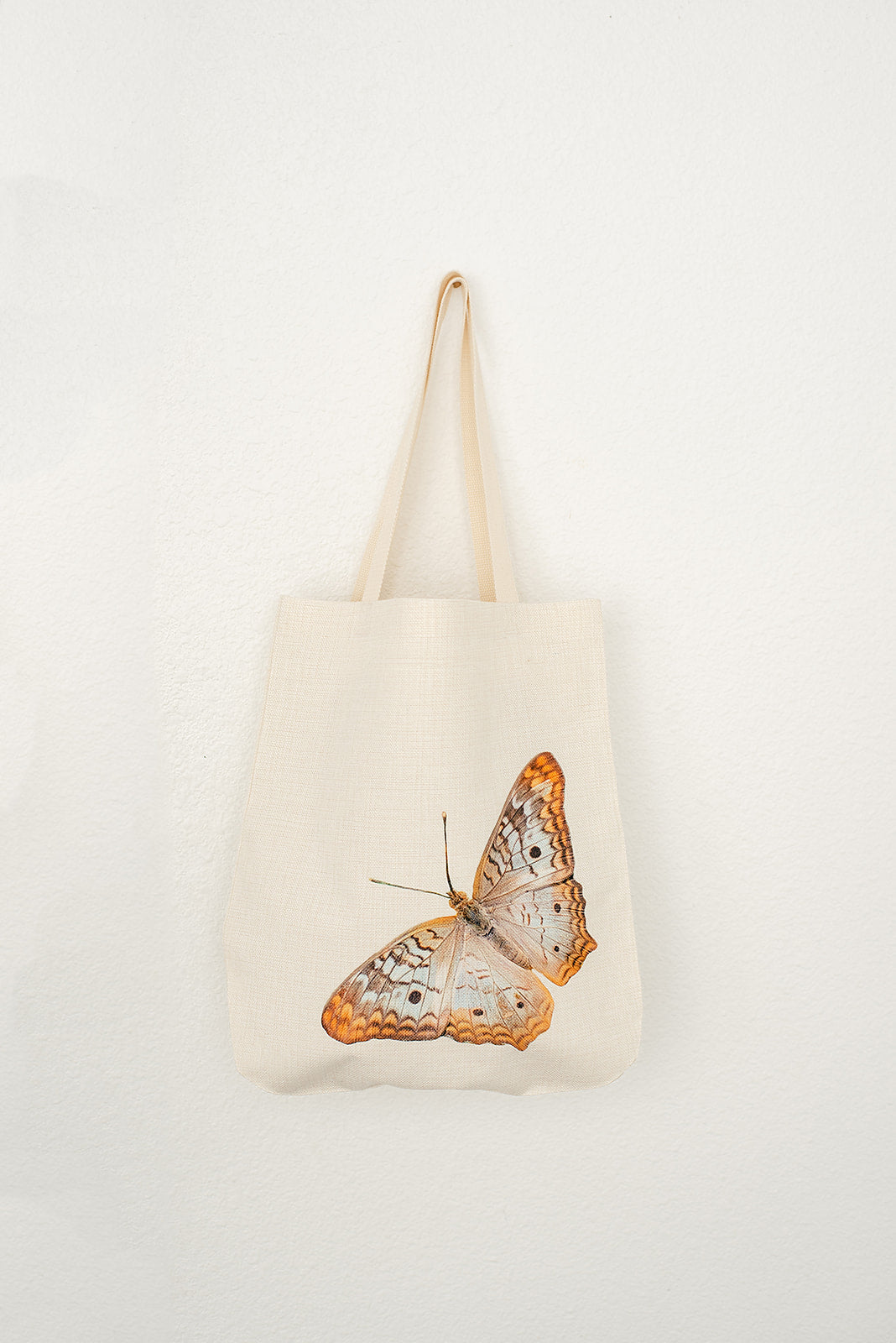 Orange Butterfly Tote