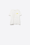 Made in Italy white t-shirt with Lemon graphic
