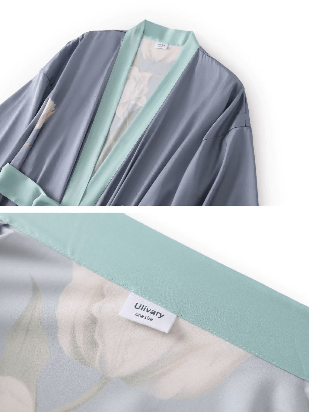 Peony Floral Kimono Robe