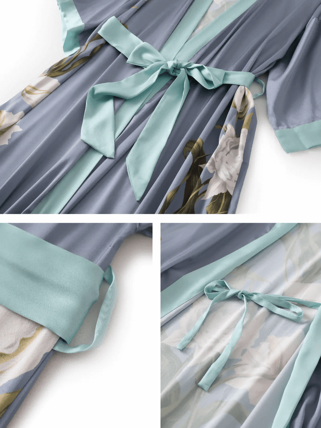 Peony Floral Kimono Robe