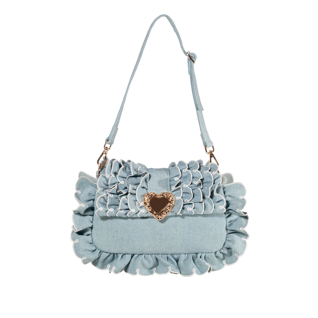 Seaside Sweetheart Shoulder Bag Denim
