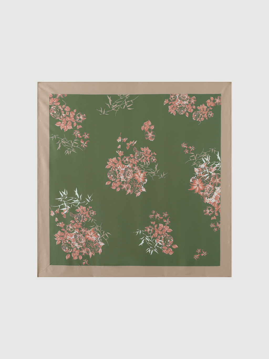 Short Kimono Robe Olive