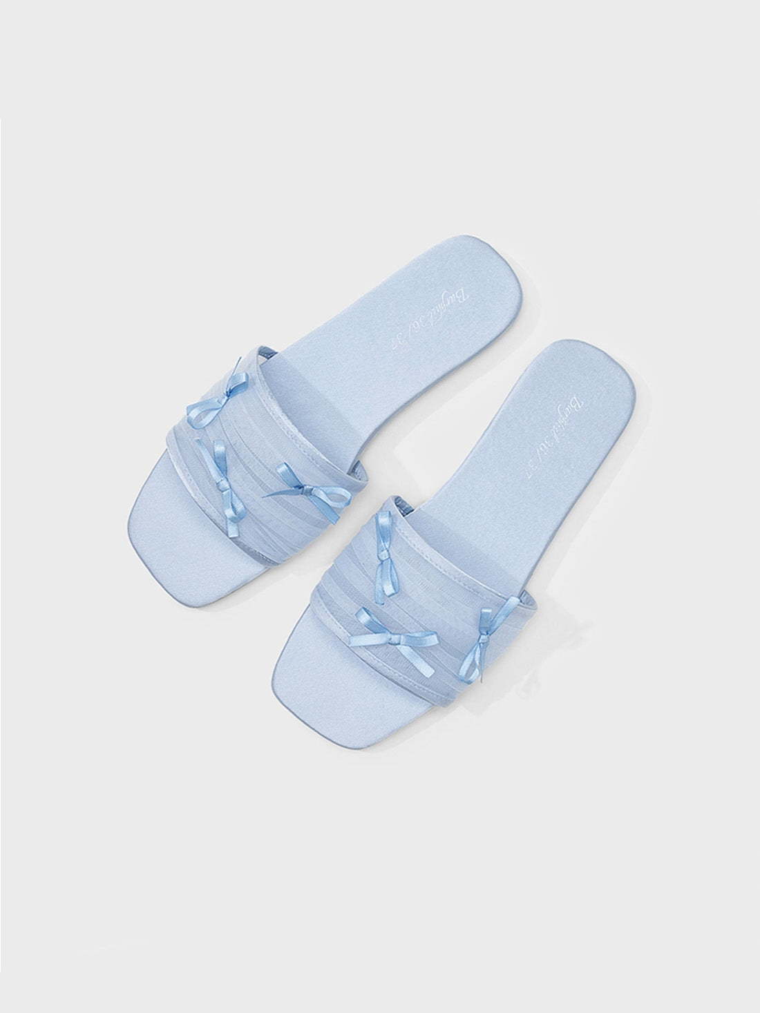 Fairy Mesh Bow Home Slippers