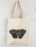 Blue Butterfly Tote
