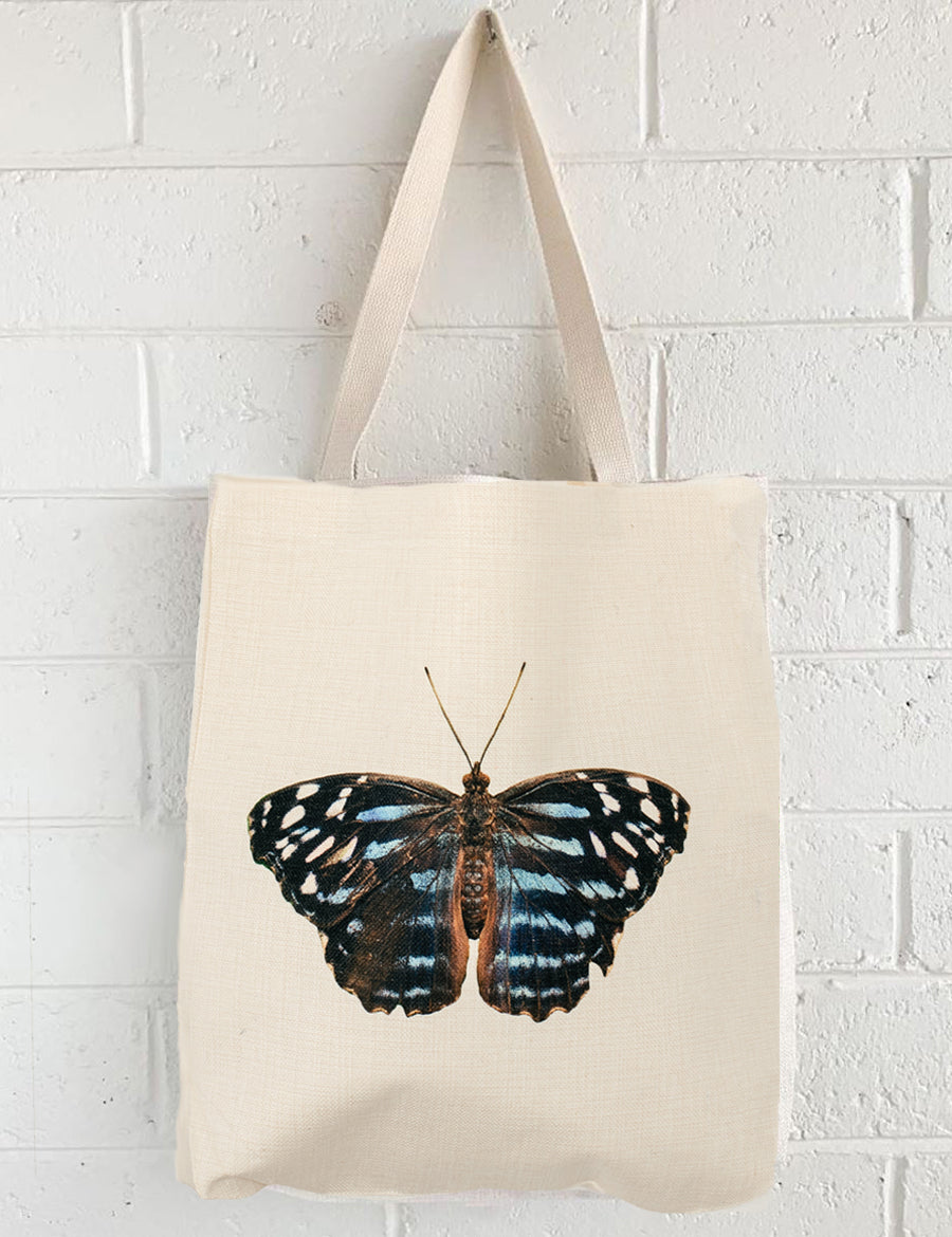 Blue Butterfly Tote