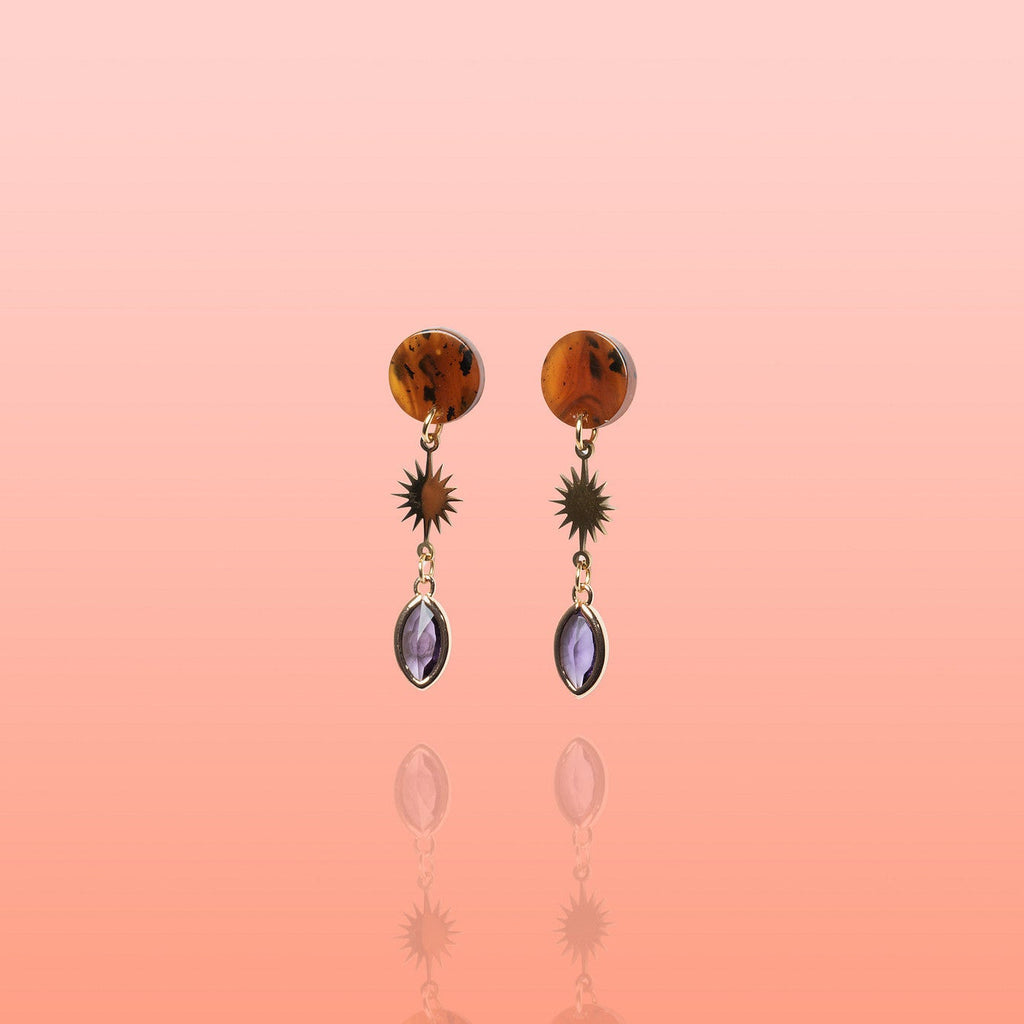 Monica Starburst Dangles